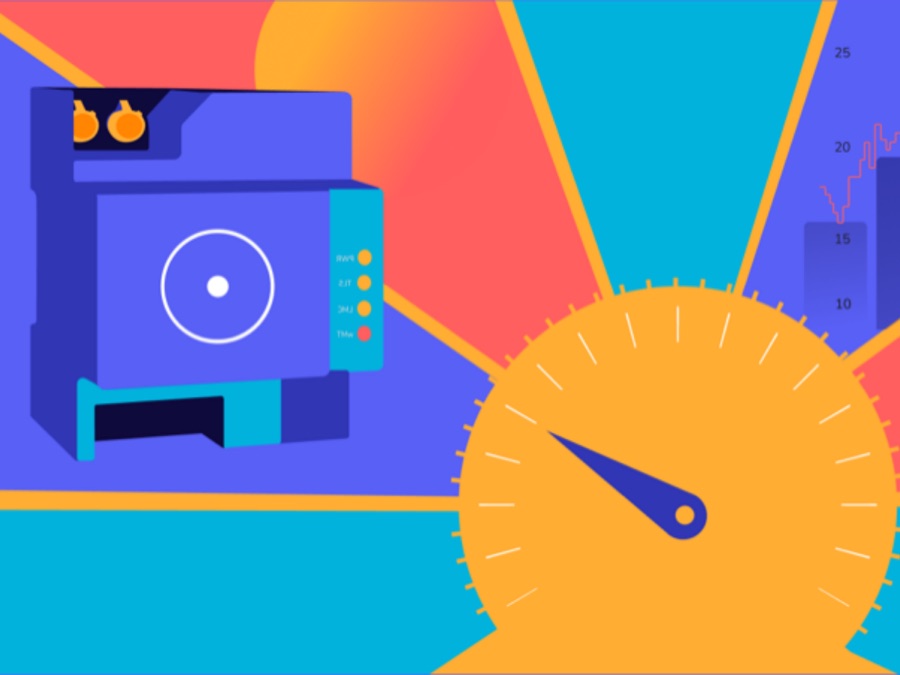 Illustration Smart Meter von Spot my Energy